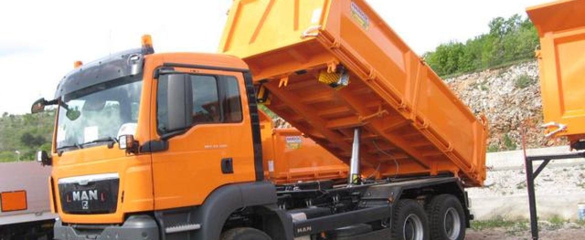 MAN TGS 33.400 sa trostranim kiperima TK200 za PAVGORD