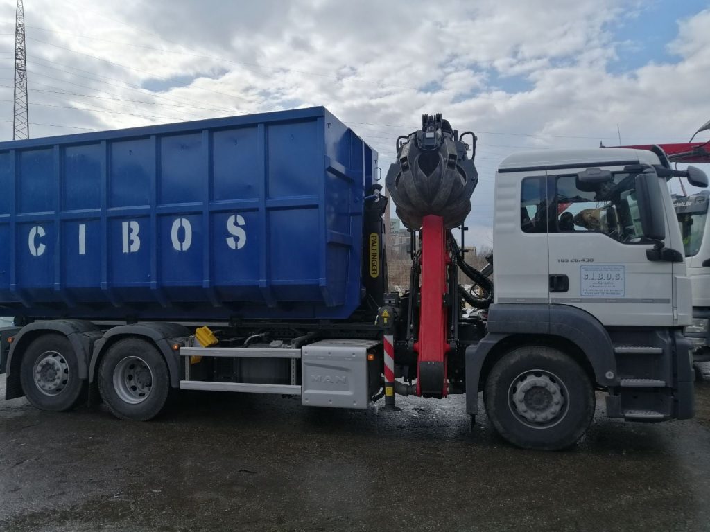 Recycling nadogradnja sa Epsilon dizalicom za C.I.B.O.S.