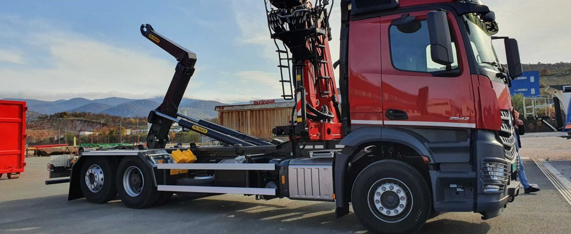 Recycling nadogradnja sa Palfinger opremom za BH Recycling