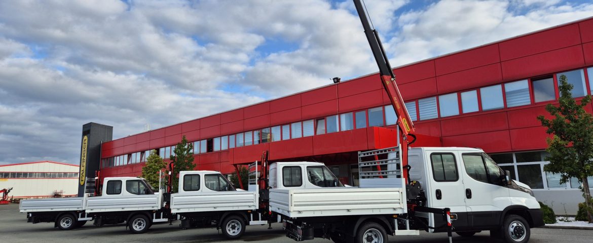 ISPORUKA 4 Palfinger dizalicE PC 2700 za Elektro Doboj