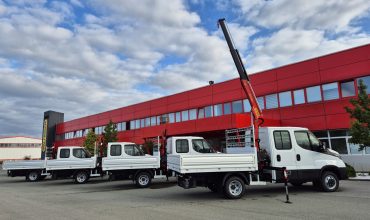 ISPORUKA 4 Palfinger dizalicE PC 2700 za Elektro Doboj