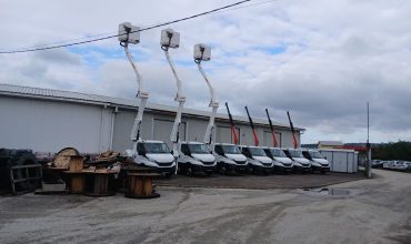 Isporuka 3 radne Platforme P130A ZA ELEKTRO DOBOJ