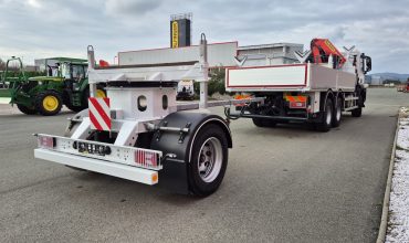 Isporuka Palfinger dizalice pk 30002 i prikolice PST 100 za Elektro Doboj