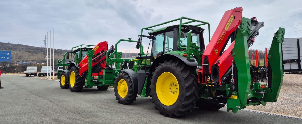 Isporuka dvije traktorske nadgradnje sa Palfinger dizalicama za Elektro Doboj