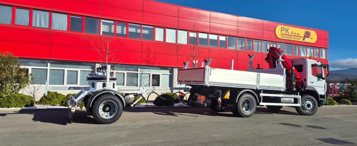 Isporuka Palfinger dizalice PK 17.001 SLD3 i jednoosovinske prikolice za EPHZHB