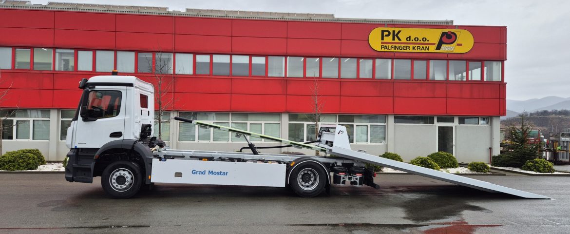 Isporuka hidraulične klizne platforme HK 180 za Grad Mostar