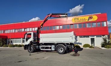 Isporuka Palfinger dizalice PK 11.001 SLD1 sa TK 115-4.2 za Općinu Centar Sarajevo