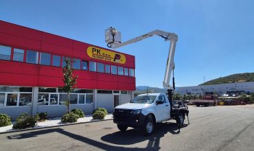 NOVO u ponudi – ISUZU D-MAX s PALFINGER radnom platformom P130 A