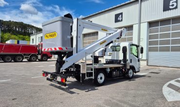 NOVO u ponudi – ISUZU M21 T s PALFINGER platformom P200 A-E